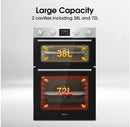 Hisense BID95211XUK Built In Electric Double Oven - Stainless Steel
