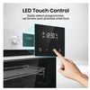 Hisense BI6095HIXUK Built In Electric Double Oven and Induction Hob Pack - Stainless Steel / Black