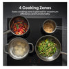 Hisense BI6095HIXUK Built In Electric Double Oven and Induction Hob Pack - Stainless Steel / Black