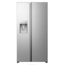 Hisense RS5P528STIE Non-Plumbed Total No Frost Multi-door American Fridge Freezer - Stainless Steel