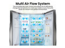 Hisense RS694N4ICE Plumbed Total No Frost American Fridge Freezer