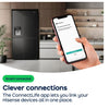 Hisense PureFlat RQ5P470SYID Non-Plumbed American Fridge Freezer - Stainless Steel