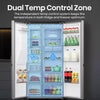 Hisense RS818N4IIE American Fridge Freezer - S/Steel : (Water + Ice)