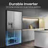 Hisense RS818N4IIE American Fridge Freezer - S/Steel : (Water + Ice)