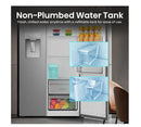 Hisense RS5P528STIE Non-Plumbed Total No Frost Multi-door American Fridge Freezer - Stainless Steel
