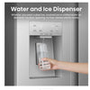 Hisense RS5P528STIE Non-Plumbed Total No Frost Multi-door American Fridge Freezer - Stainless Steel