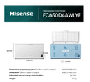 Hisense FC650D4AWLYE Chest Freezer