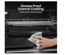 Hisense BI6095HGXUK Built In Electric Double Oven and Gas Hob Pack - Stainless Steel