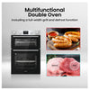Hisense BI6095HGXUK Built In Electric Double Oven and Gas Hob Pack - Stainless Steel