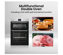 Hisense BI6095HGXUK Built In Electric Double Oven and Gas Hob Pack - Stainless Steel