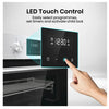 Hisense BI6095HGXUK Built In Electric Double Oven and Gas Hob Pack - Stainless Steel