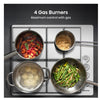 Hisense BI6095HGXUK Built In Electric Double Oven and Gas Hob Pack - Stainless Steel