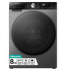 Hisense 3S Series WF3S8043BT3 8kg WiFi Connected Washing Machine with 1400 rpm - Titanium