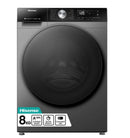 Hisense 3S Series WF3S8043BT3 8kg WiFi Connected Washing Machine with 1400 rpm - Titanium