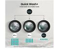 Hisense 3S Series WF3S1243BW3 12kg WiFi Connected Washing Machine with 1400 rpm