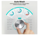 Hisense 3S Series WF3S8043BT3 8kg WiFi Connected Washing Machine with 1400 rpm - Titanium