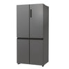 Hoover HHCR3818ENPL Non-Plumbed Total No Frost Multi-door American Fridge Freezer - Inox
