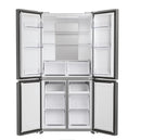 Hoover HHCR3818ENPL Non-Plumbed Total No Frost Multi-door American Fridge Freezer - Inox