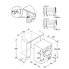 Hoover H-DRY 300 BATD H7A1TBE-80 Wifi Connected 7Kg Integrated Heat Pump Tumble Dryer - White