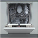 Hoover HDIH2T1047 Fully Integrated Slimline Dishwasher - Stainless Steel