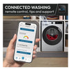 Hoover H-WASH&DRY 400 Pro BH4S696M6DB9R-80 Wifi Connected Integrated 9Kg / 6Kg Washer Dryer with 1600 rpm