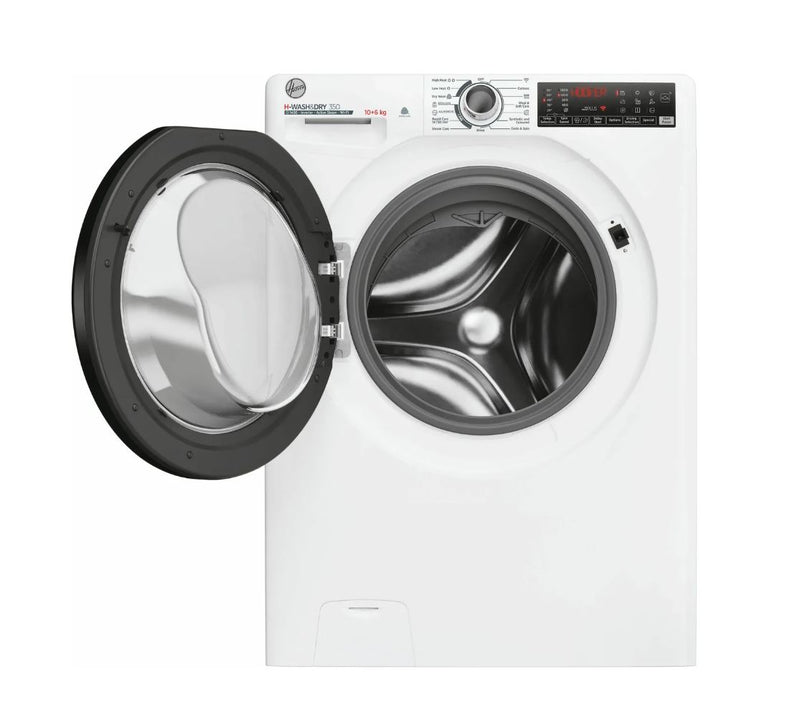 Hoover H-WASH&DRY 350 H3DPS41066TAMB80 Wifi Connected 10Kg / 6Kg Washer Dryer with 1400 rpm