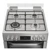 Hotpoint HDD6GDC2WX 60cm Wide Double Oven Dual Fuel Cooker - Stainless Steel
