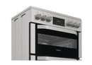Hotpoint HDD6GDC2WX 60cm Wide Double Oven Dual Fuel Cooker - Stainless Steel