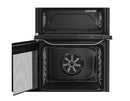 Hotpoint HDD6GDC2WX 60cm Wide Double Oven Dual Fuel Cooker - Stainless Steel