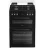 Hotpoint HDD6GDC2B1 Double Oven Dual Fuel Cooker - Black