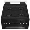 Hotpoint HDD6GDC2B1 Double Oven Dual Fuel Cooker - Black