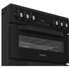 Hotpoint HDD6GDC2B1 Double Oven Dual Fuel Cooker - Black