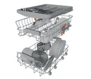 Hotpoint HP4ID11CS80UK Fully Integrated Slimline Dishwasher