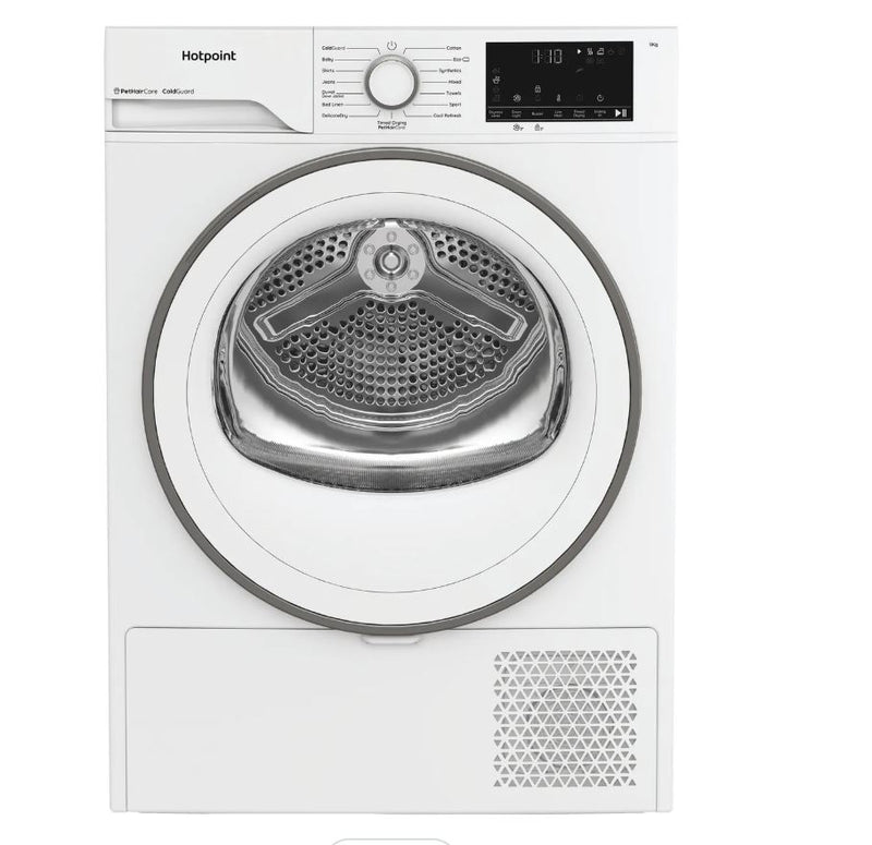 Hotpoint ColdGuard C HD 93M WW UK 9Kg Heat Pump Tumble Dryer - White