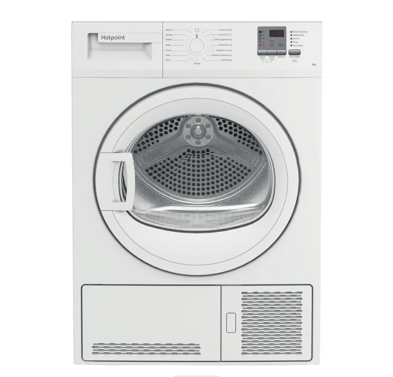 Hotpoint C HD C92 WWGD UK 9Kg Condenser Tumble Dryer - White