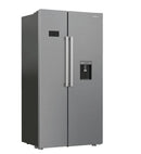 Hotpoint HPG2 6583W XP4UK Frost Free American Fridge Freezer - Silver
