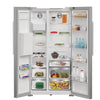 Hotpoint HPG2 6573W XP4UK American Fridge Freezer, Silver : (Water + Ice)