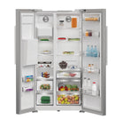 Hotpoint HPG2 6573W XP4UK American Fridge Freezer, Silver : (Water + Ice)