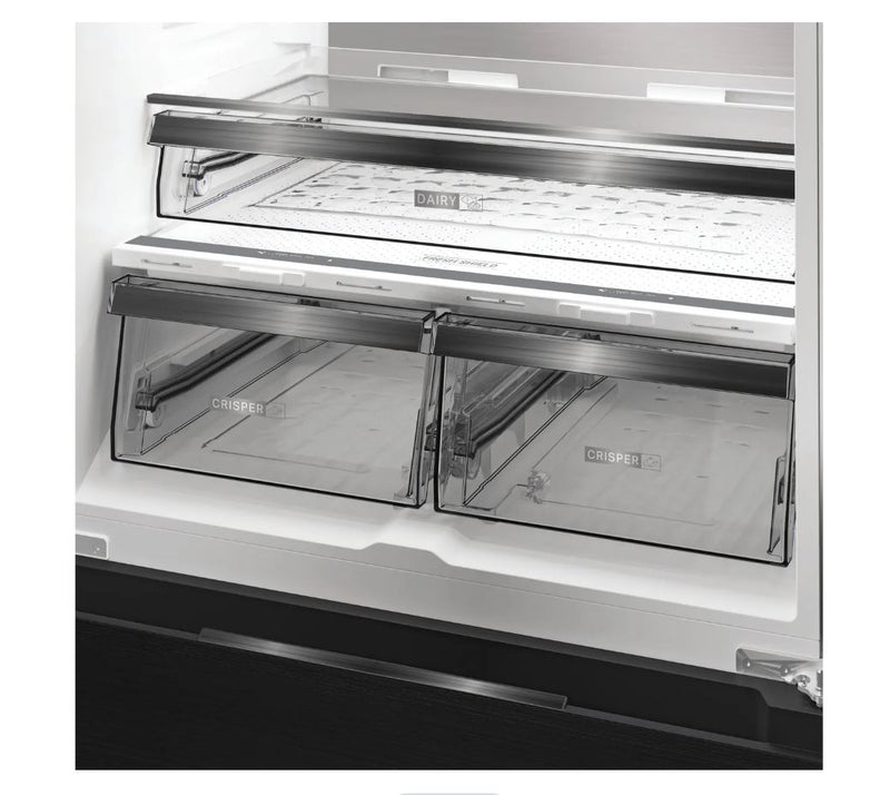 Hotpoint HPG2 6513 XBR4UK Frost Free American Fridge Freezer - Inox