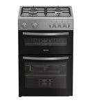 INDESIT IDG6GS 60 cm Gas Cooker - Silver