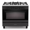 KENWOOD CK500DF 90 cm Dual Fuel Range Cooker – Matt Black & Chrome