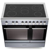 KENWOOD CK602C-SL 90 cm Electric Ceramic Range Cooker - Slate Grey & Chrome