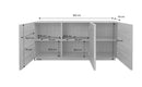 Kuba Wood Effect Sideboard