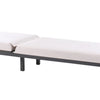 LARIANO Sun Lounger with Cushion  : Light Beige