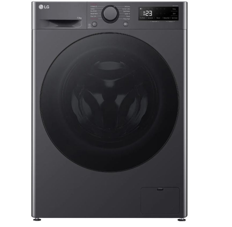 LG Y500 Series F4Y513GBLN1 13kg Washing Machine with 1400 rpm - Slate Grey
