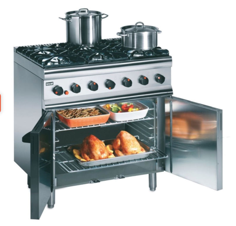 Lincat Silverlink 600 SLR9C/N 6 Burner Natural Gas Oven