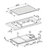 Miele KM7373FL 80cm Induction Hob - Black
