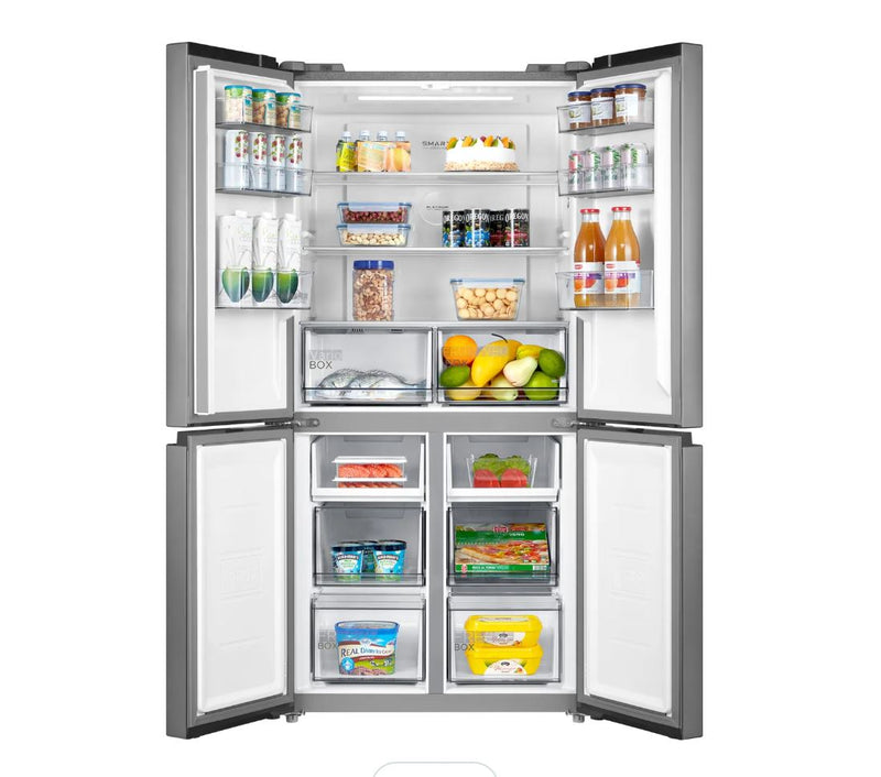 Midea MDRF632FIE46 Wifi Connected Total No Frost American Fridge Freezer