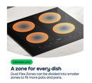 Midea MIH742F558K1 Induction Hob - Black