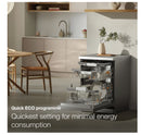 Miele G7040 SC WH Wifi Connected Full Size Dishwasher - White